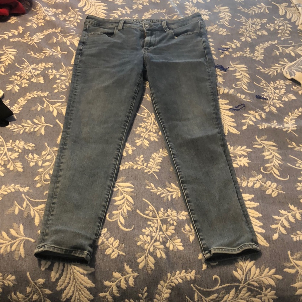 American Eagle High rise jegging super stretch X4 12Long